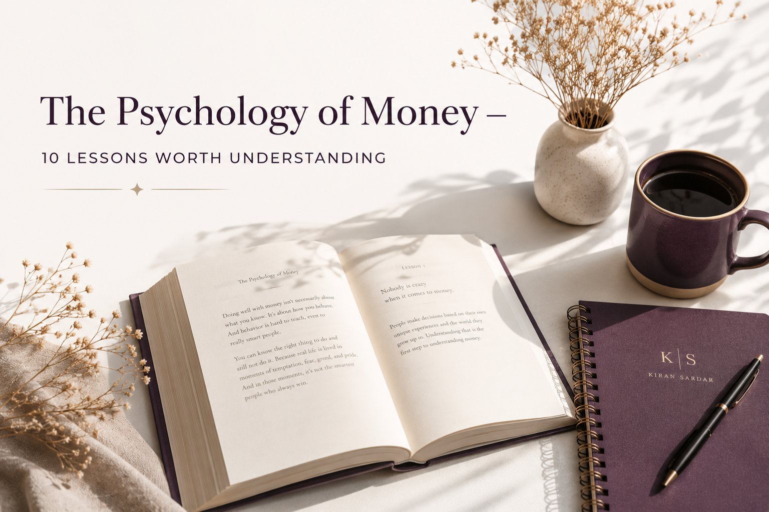 The Psychology of Money Summary: 10 Key Lessons Explained